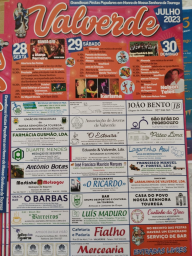 Cartaz Festa em Honra de Nossa Senhora da Tourega 2023 - Valverde