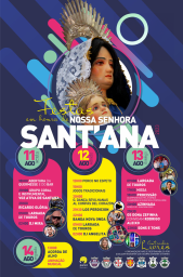 Cartaz Festas de Santana 2023 - Évora