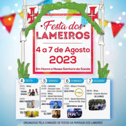 Cartaz Festa dos Lameiros 2023 - Pombal