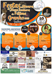 Cartaz Festa em Honra de Nossa Senhora de Fátima 2023 - Granho