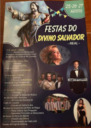 Cartaz Festas do Divino Salvador 2023 - Real