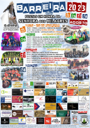 Cartaz Festa em Honra da Senhora dos Milagres 2023 - Barreira