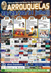 Cartaz Festa em Honra de Nossa Senhora da Encarnação 2023 - Arrouquelas