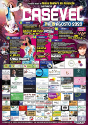 Cartaz Festa em Honra de Nossa Senhora da Assunção 2023 - Casével