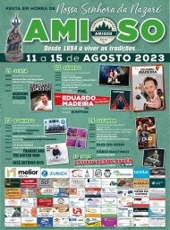 Cartaz Festa em Honra de Nossa Senhora da Nazaré 2023 - Amioso
