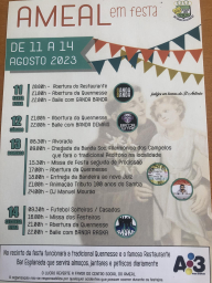 Cartaz Ameal em Festa 2023 - Coimbra