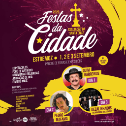 Cartaz Festas da Cidade 2023 - Estremoz