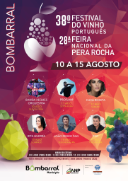 Cartaz Festival do Vinho Portugês 2023 - Bombarral