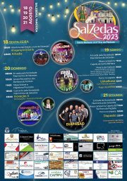 Cartaz Festas de Salzedas 2023 - Tarouca