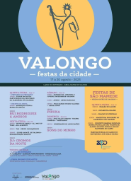 Cartaz Festas da Cidade 2023 - Valongo