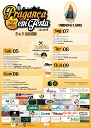 Cartaz Pragança em Festa 2023 - Cadaval