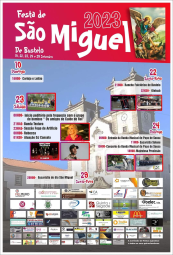 Cartaz Festa de São Miguel 2023 - Bustelo