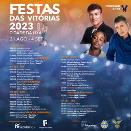 Cartaz Festas das Vitórias 2023 - Lixa