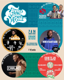 Cartaz Festas da Cidade 2023 - Vizela