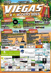 Cartaz Festas de Viegas 2023 - Alcanede