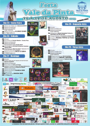 Cartaz Festa Vale da Pinta 2023 - Cartaxo