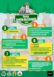 Cartaz Festa Lomba da Fazenda 2023 - Nordeste