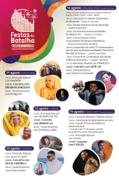 Cartaz Festas da Batalha 2023 - Batalha