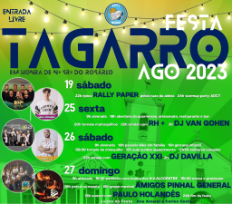 Cartaz Festa Tagarro 2023 - Azambuja
