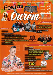Cartaz Festas de Ourém 2023 - Ourém