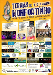 Cartaz Festas de Termas de Monfortinho 2023 - Idanha-a-Nova