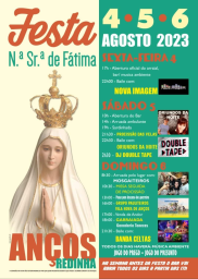 Cartaz Festas de Anços 2023 - Redinha