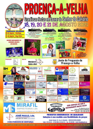 Cartaz Festas em Honra do Senhor do Calvário 2023 - Proença-a-Velha