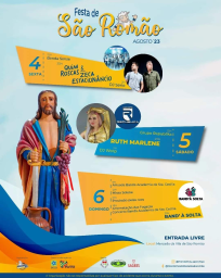 Cartaz Festas de São Romão 2023 - Seia
