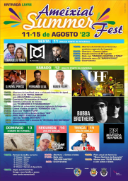 Cartaz Ameixial Summer Fest 2023