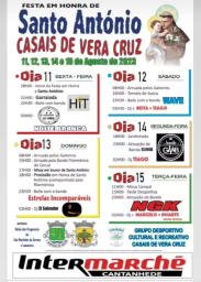 Cartaz Festa em Honra de Santo António 2023 - Casais de Vera Cruz