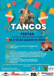 Cartaz Festas em Honra de Nossa Senhora da Piedade 2023 - Tancos