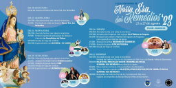 Cartaz Festa em Honra de Nossa Senhora dos Remédios 2023 - Palme