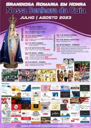 Cartaz Festas em Honra de Nossa Senhora da Guia 2023 - Resende