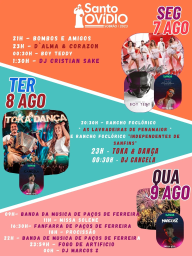 Cartaz Festas do Sobrão 2023 - Paços de Ferreira