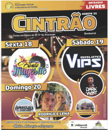 Cartaz Festas do Cintrão 2023 - Bombarral