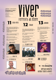Cartaz Viver Ferreira do Zêzere 2023 