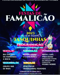Cartaz Festas de Famalicão 2023 - Nazaré