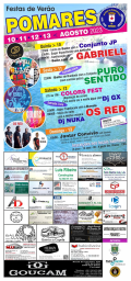 Cartaz Festas de Verão 2023 - Pomares