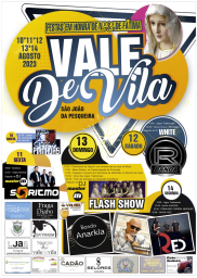 Cartaz Festas em Honra de Nossa Senhora de Fátima 2023 - Vale de Vila