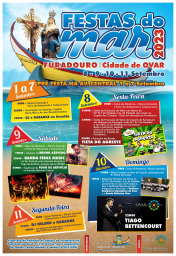 Cartaz Festas do Mar 2023 - Furadouro
