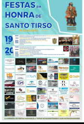 Cartaz Festas em Honra de Santo Tirso 2023 - Meinedo