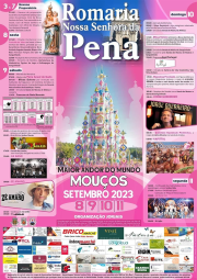 Cartaz Festas de Nossa Senhora da Pena 2023 - Vila Real