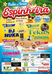 Cartaz Festas de Verão 2023 - Espinheira