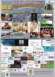 Cartaz Festa em Honra do Senhor D'Agonia 2023 - Moure