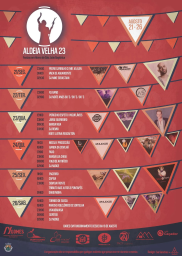 Cartaz Festas de Aldeia Velha 2023 - Sabugal