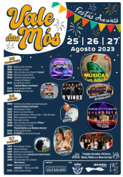 Cartaz Festas de Vale das Mós 2023 - Abrantes