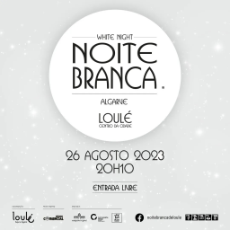Cartaz Noite Branca 2023 - Loulé