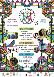 Cartaz Festa da Juventude 2023 - Castanheira de Pêra 