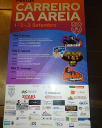 Cartaz Festas do Carreiro da Areia 2023 - Torres Novas