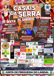 Cartaz Festa em Honra de São Sebastião 2023 - Casais da Serra